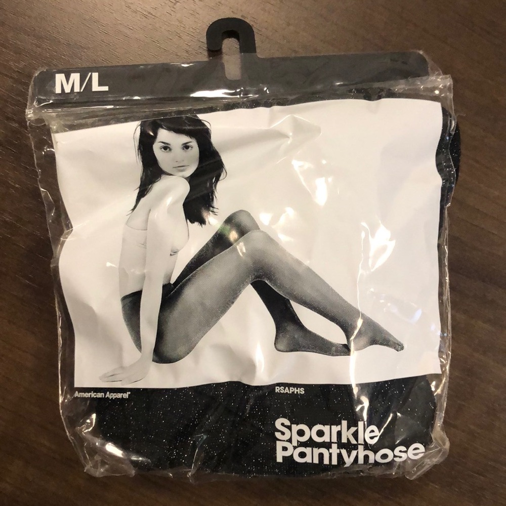 Sparkle pantyhose
